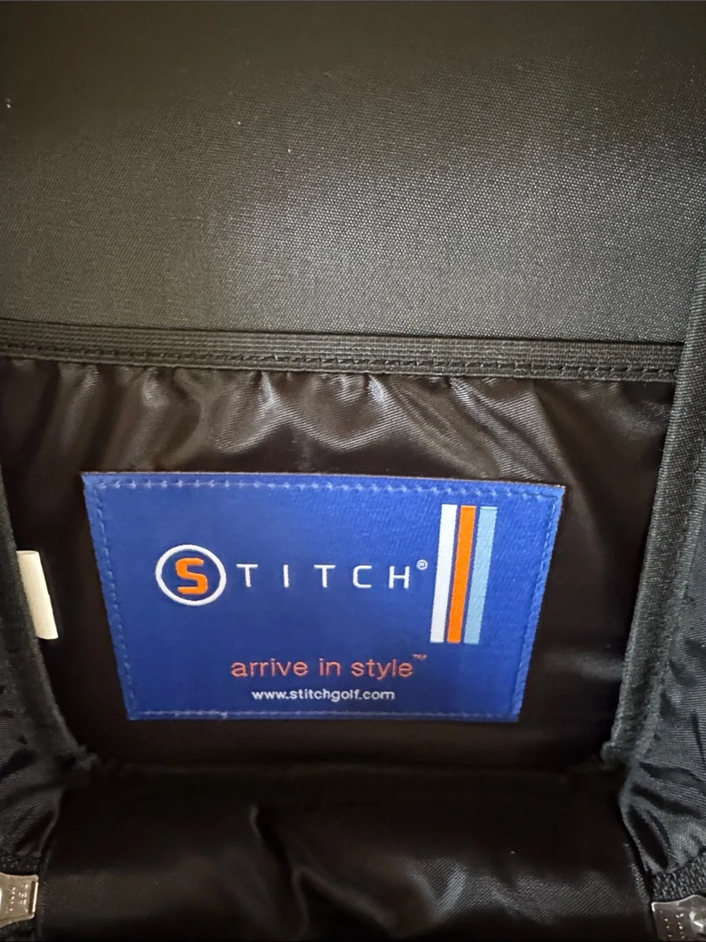 Stitch Black Wine Tote - NWT!